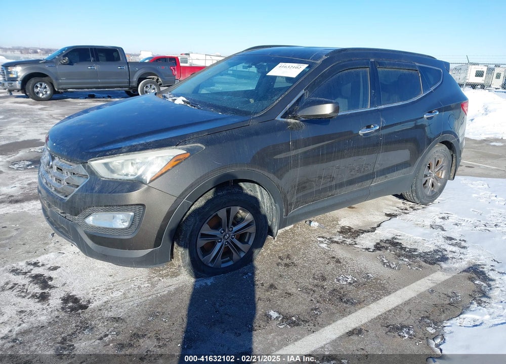 2013 HYUNDAI SANTA FE VIN: 5XYZU3LB8DG054155