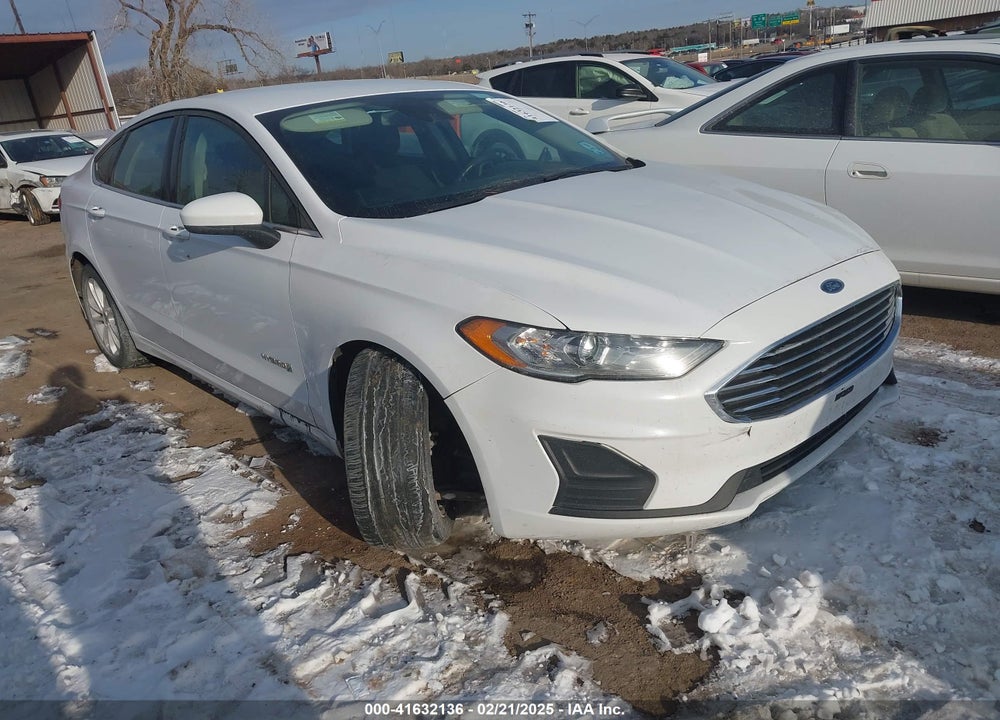 2019 FORD FUSION HYBRID SE VIN: 3FA6P0LU2KR261823