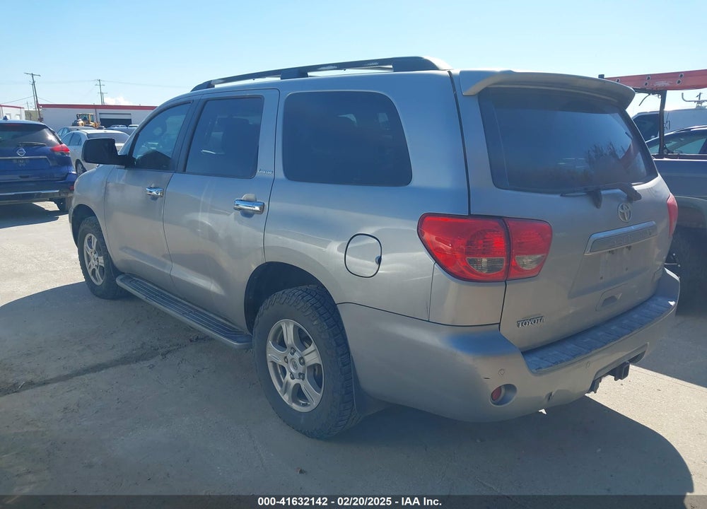 2008 TOYOTA SEQUOIA LIMITED 5.7L V8 VIN: 5TDBY68A68S000367