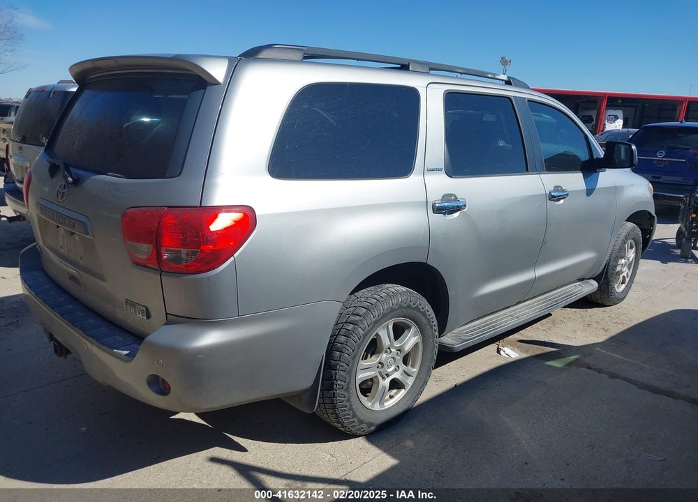 2008 TOYOTA SEQUOIA LIMITED 5.7L V8 VIN: 5TDBY68A68S000367
