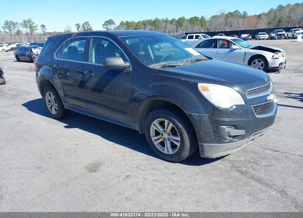 2013 CHEVROLET EQUINOX LS VIN: 2GNALBEK7D1106416