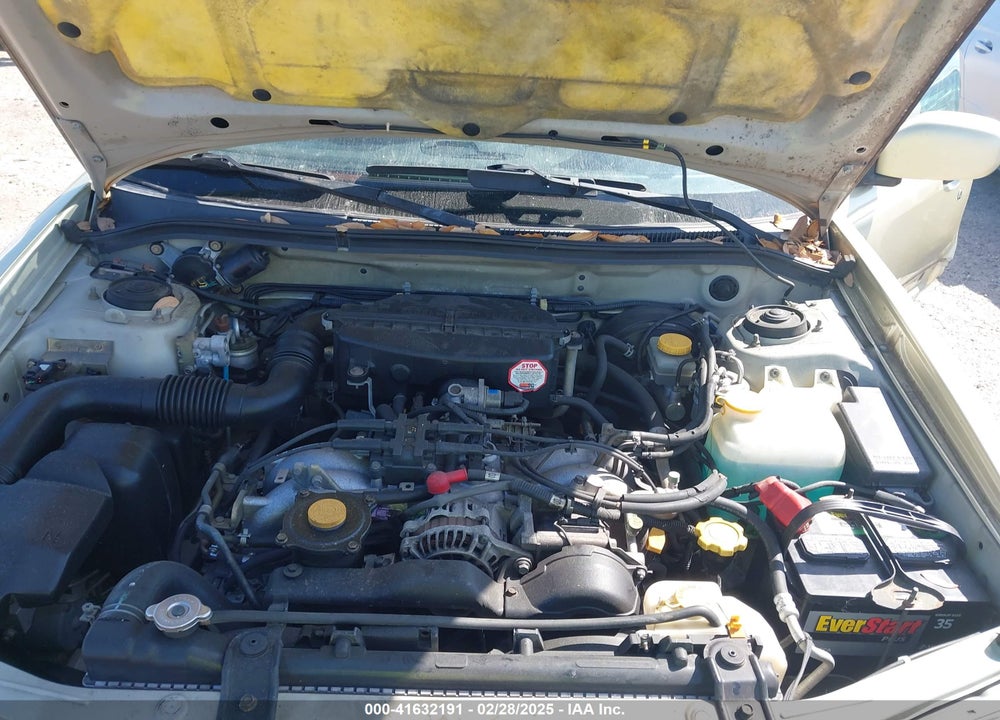 2002 SUBARU FORESTER VIN: JF1SF655X2H757626