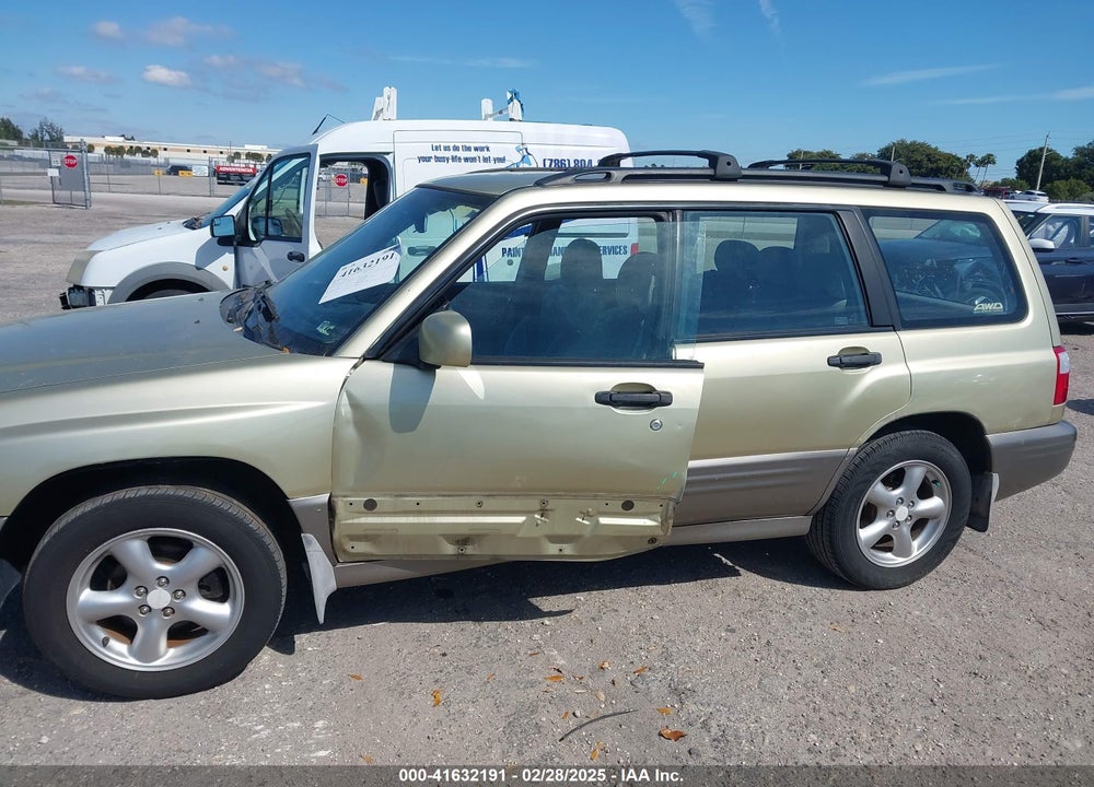 2002 SUBARU FORESTER VIN: JF1SF655X2H757626