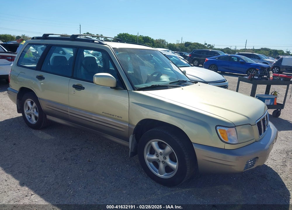 2002 SUBARU FORESTER VIN: JF1SF655X2H757626
