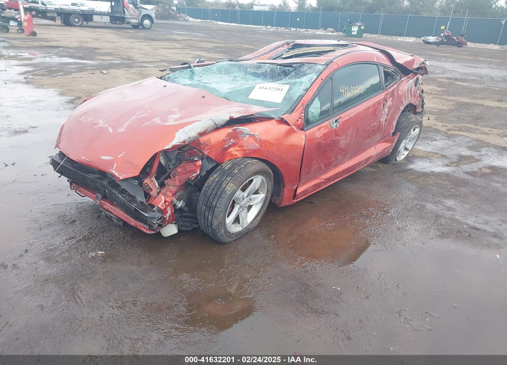2008 MITSUBISHI ECLIPSE GS VIN: 4A3AK24F18E035652