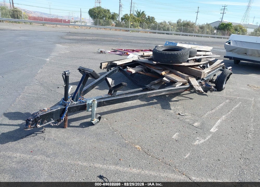 1984 SUNDANCE MALIBU BOAT TRAILER VIN: 1W9BCD322DC035126