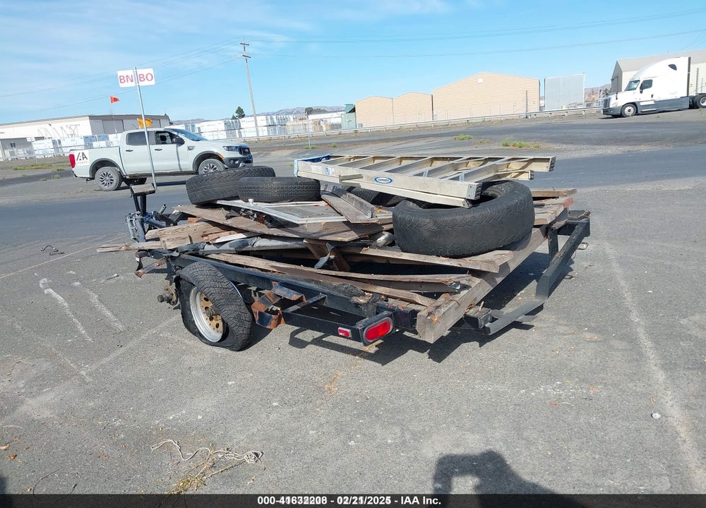 1984 SUNDANCE MALIBU BOAT TRAILER VIN: 1W9BCD322DC035126
