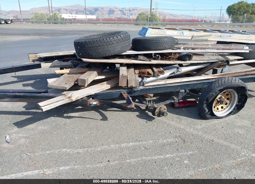 1984 SUNDANCE MALIBU BOAT TRAILER VIN: 1W9BCD322DC035126