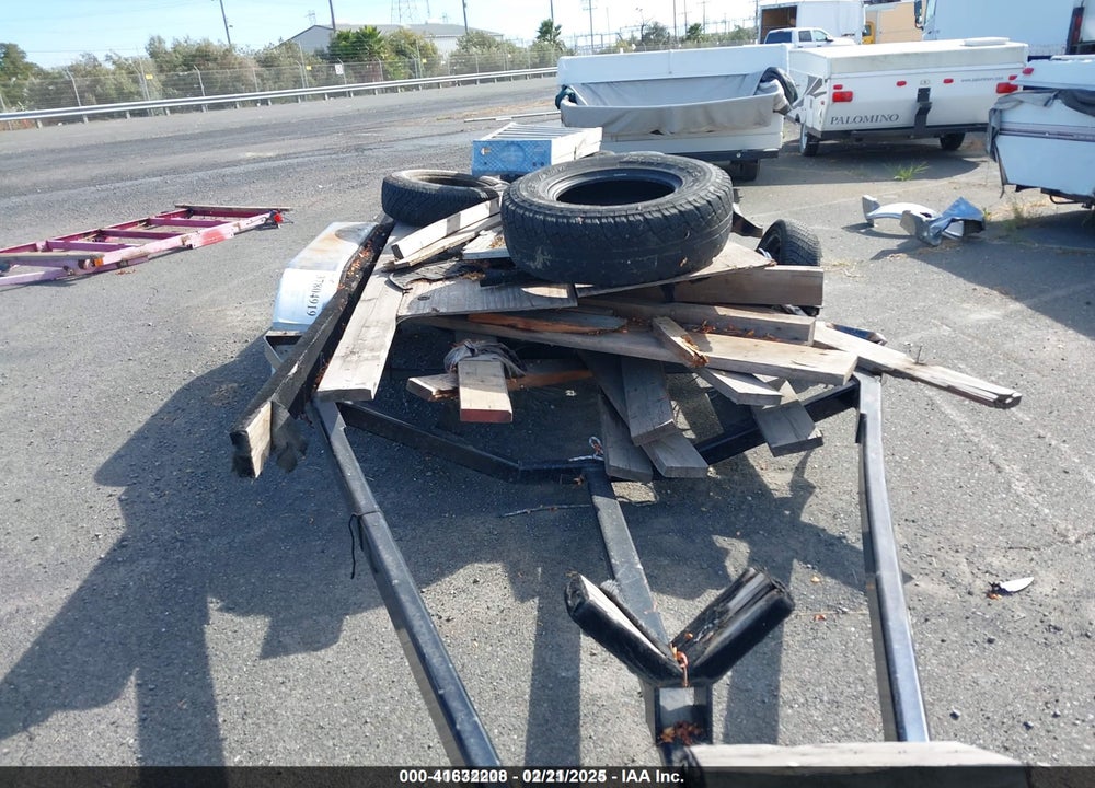 1984 SUNDANCE MALIBU BOAT TRAILER VIN: 1W9BCD322DC035126