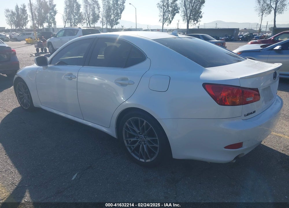 2007 LEXUS IS 250 VIN: JTHBK262572048842