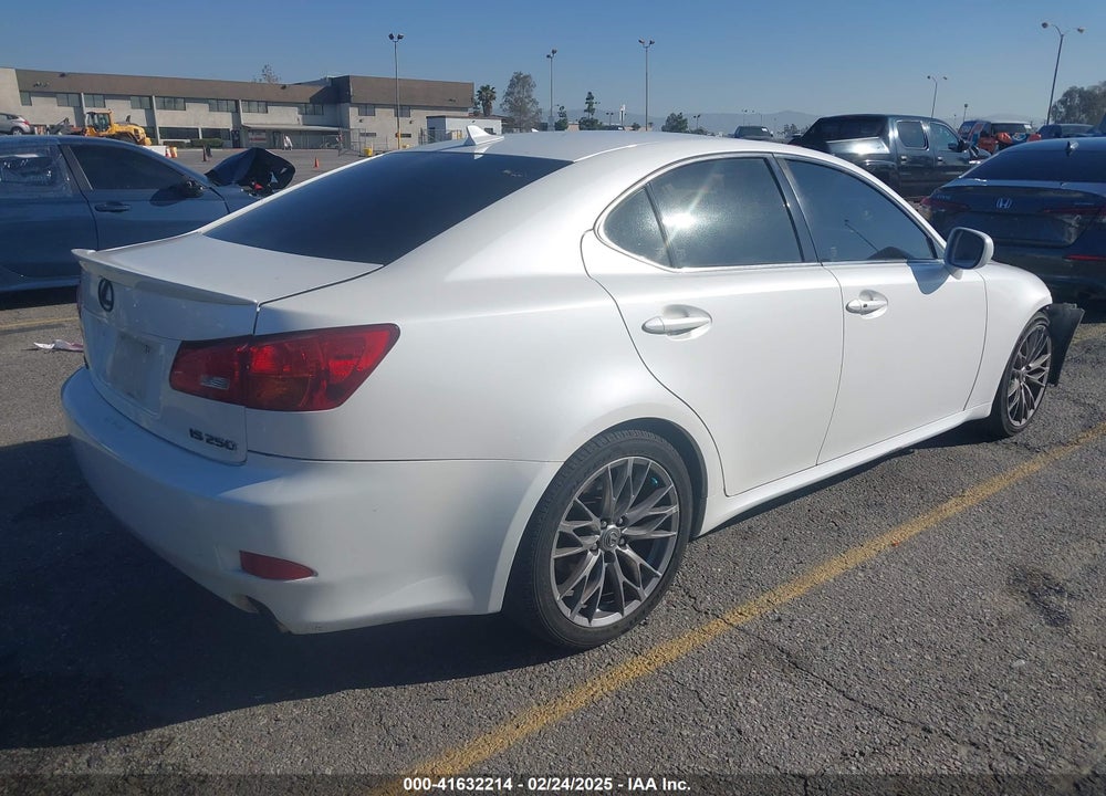 2007 LEXUS IS 250 VIN: JTHBK262572048842