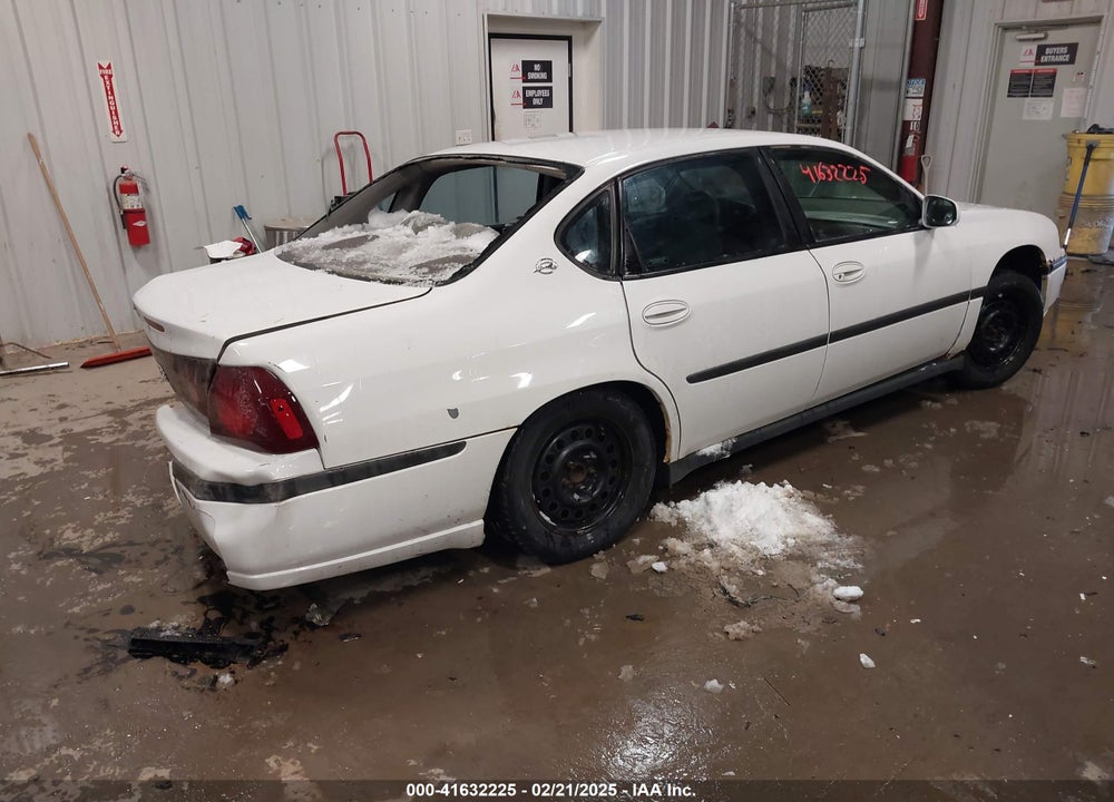 2000 CHEVROLET IMPALA VIN: 2G1WF52E8Y9359959