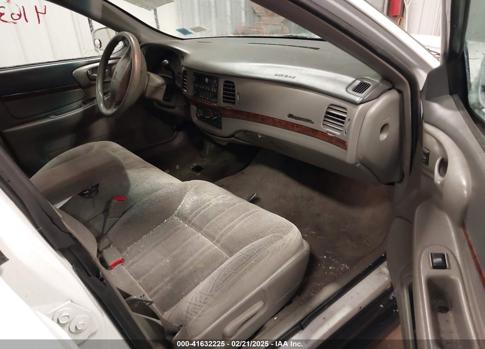 2000 CHEVROLET IMPALA VIN: 2G1WF52E8Y9359959