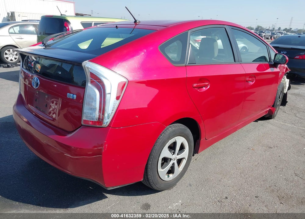 2013 TOYOTA PRIUS VIN: JTDKN3DU9D0353965