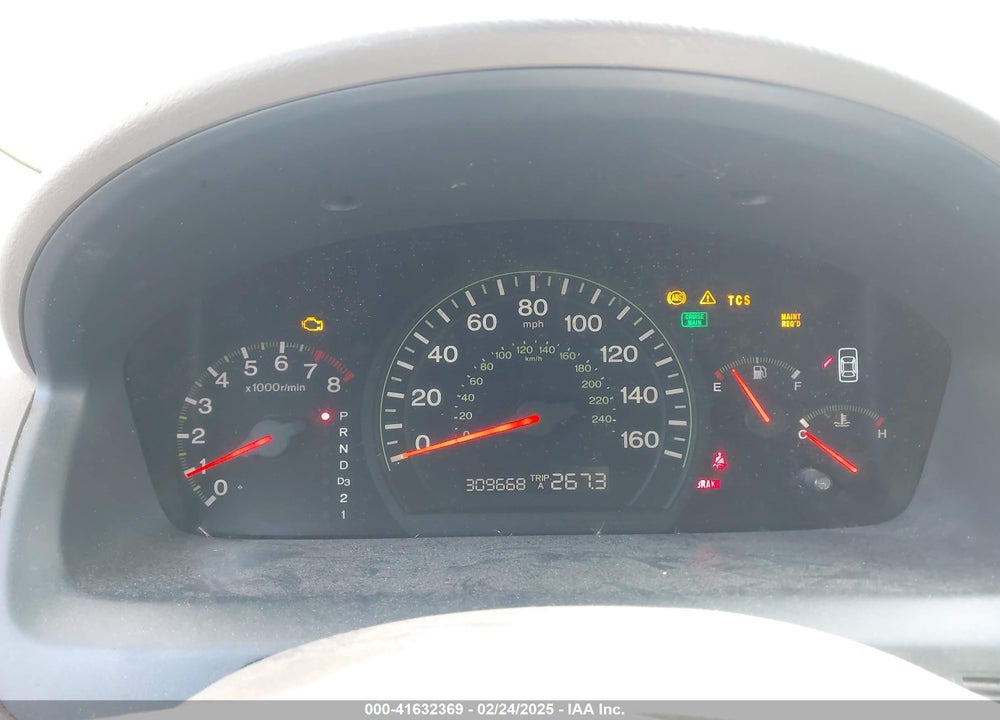 2005 HONDA ACCORD 3.0 EX VIN: 1HGCM665X5A044680