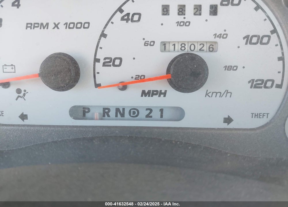 2001 FORD EXPLORER SPORT VIN: 1FMYU70E71UB52584