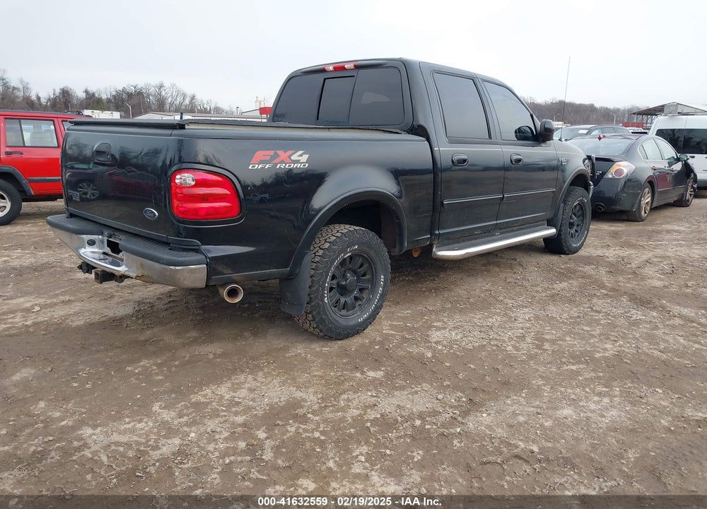 2002 FORD F-150 LARIAT/XLT VIN: 1FTRW08L62KD04574