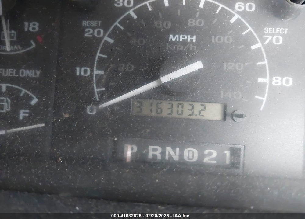 1997 FORD F-250 XL VIN: 1FTHF26FXVEA59964