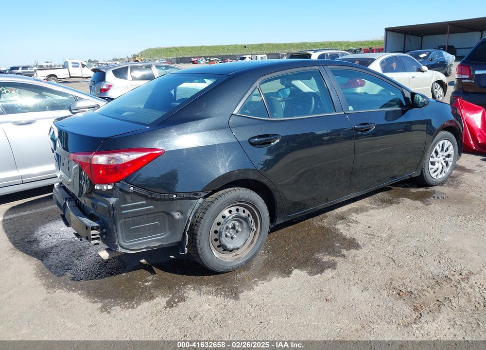 2019 TOYOTA COROLLA LE VIN: 2T1BURHE3KC142384
