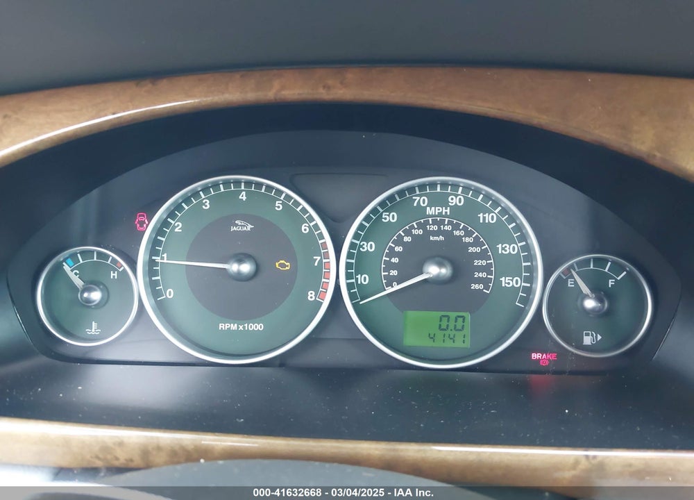 2003 JAGUAR X-TYPE 2.5 VIN: SAJEA51D83XD42751