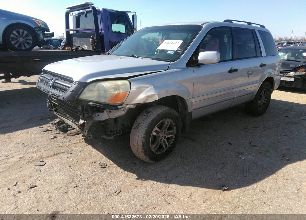 2004 HONDA PILOT EX-L VIN: 2HKYF18584H588133
