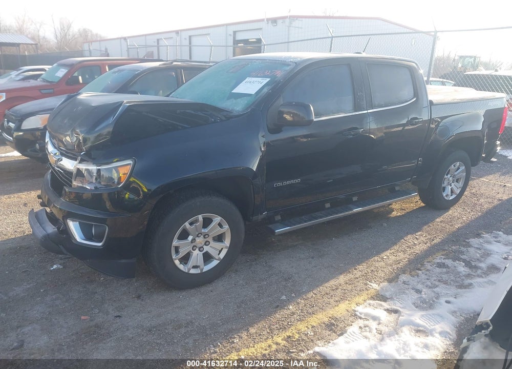 2017 CHEVROLET COLORADO LT VIN: 1GCGTCEN2H1216000