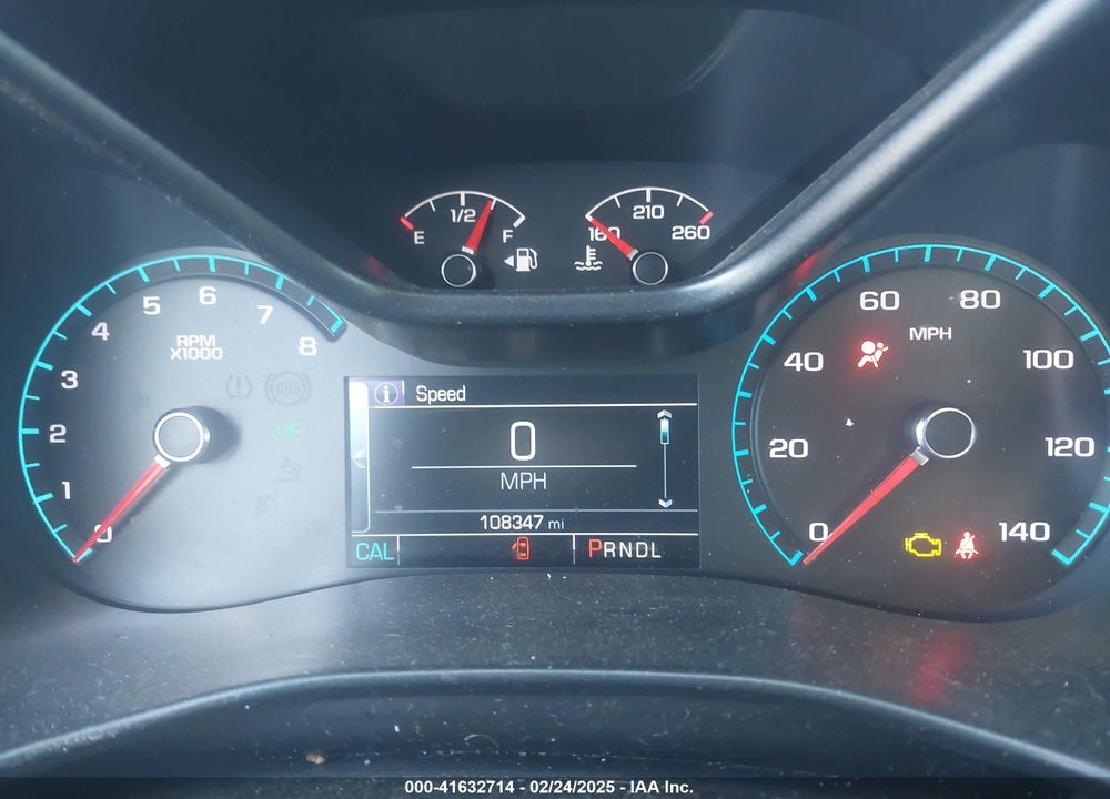 2017 CHEVROLET COLORADO LT VIN: 1GCGTCEN2H1216000