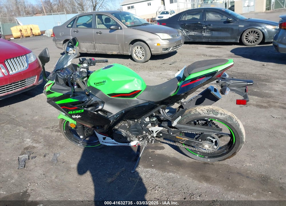2022 KAWASAKI EX400 VIN: JKAEXKG12NDAG5050