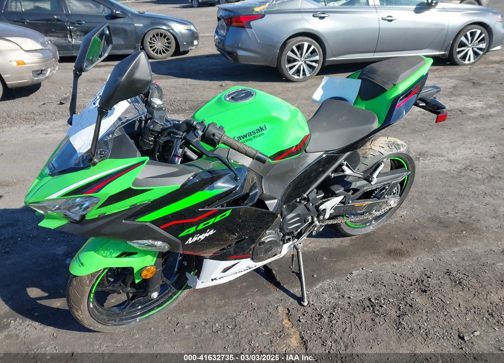 2022 KAWASAKI EX400 VIN: JKAEXKG12NDAG5050