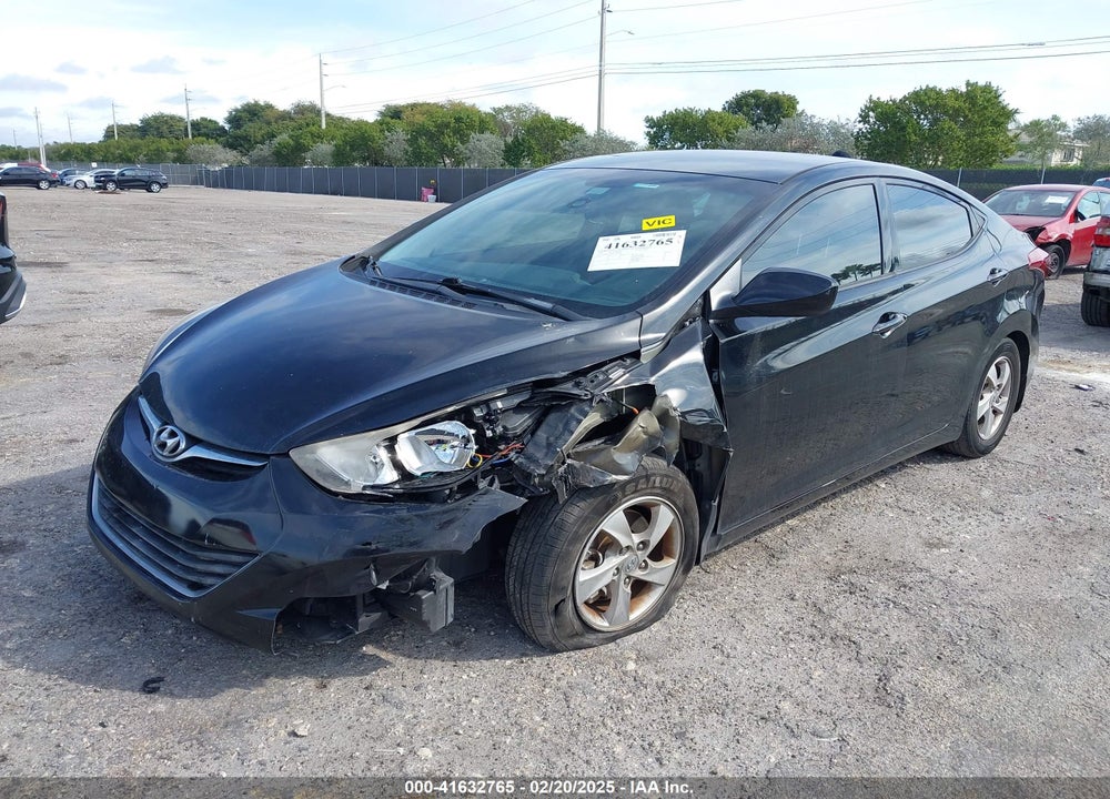 2014 HYUNDAI ELANTRA VIN: KMHDH4AE5EU189106