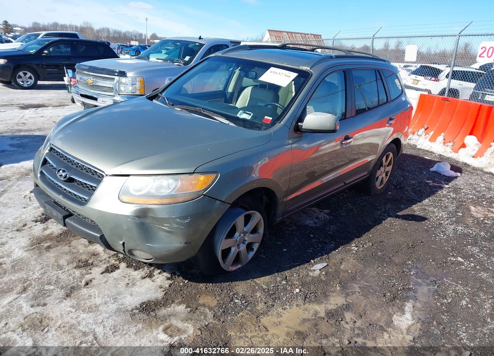 2008 HYUNDAI SANTA FE LIMITED/SE VIN: 5NMSH73E58H183618