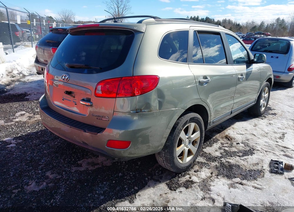 2008 HYUNDAI SANTA FE LIMITED/SE VIN: 5NMSH73E58H183618