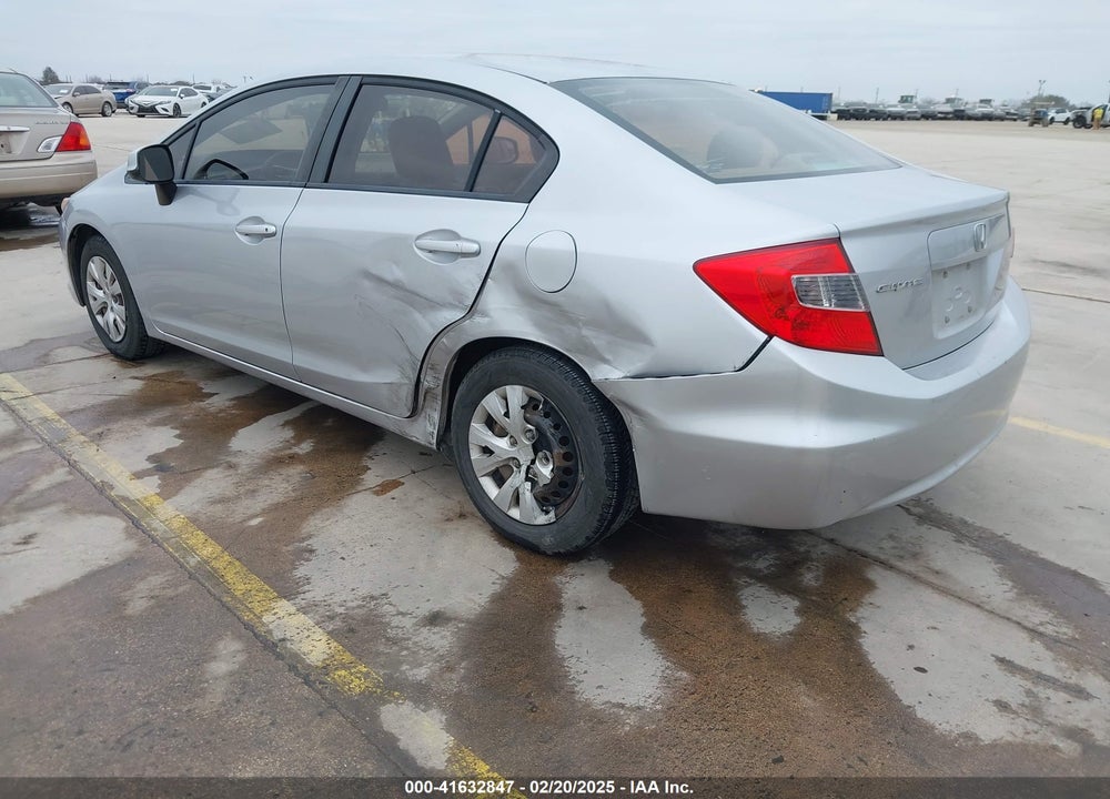 2012 HONDA CIVIC VIN: 19XFB2F55CE081494