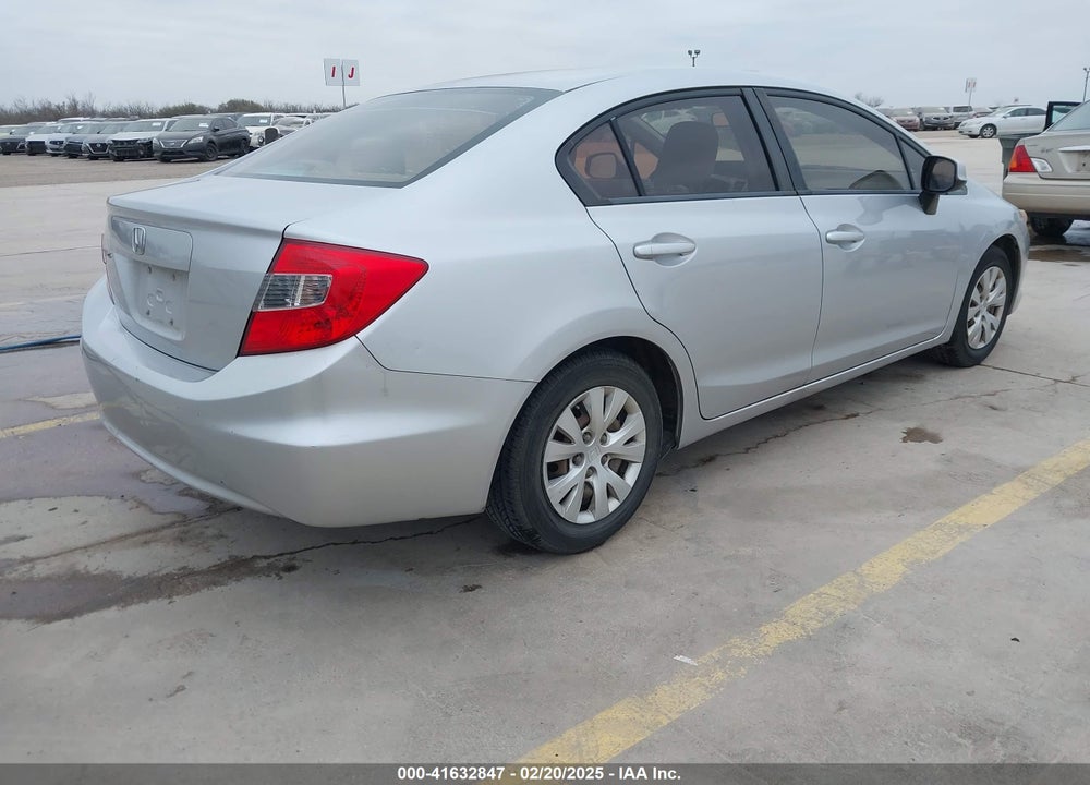2012 HONDA CIVIC VIN: 19XFB2F55CE081494