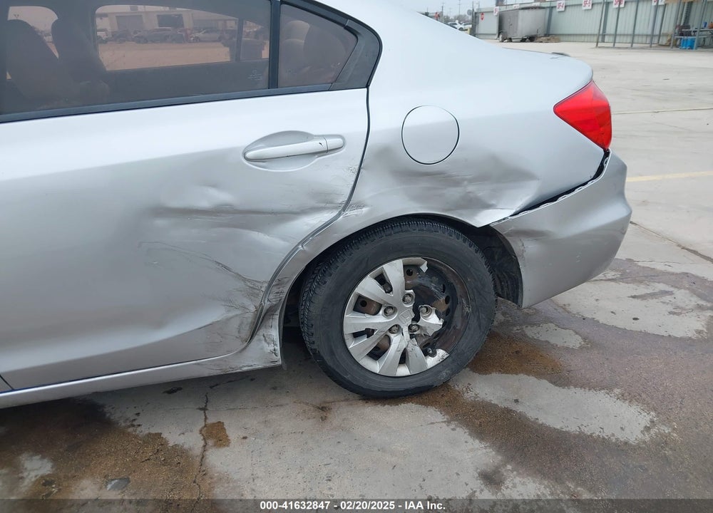 2012 HONDA CIVIC VIN: 19XFB2F55CE081494