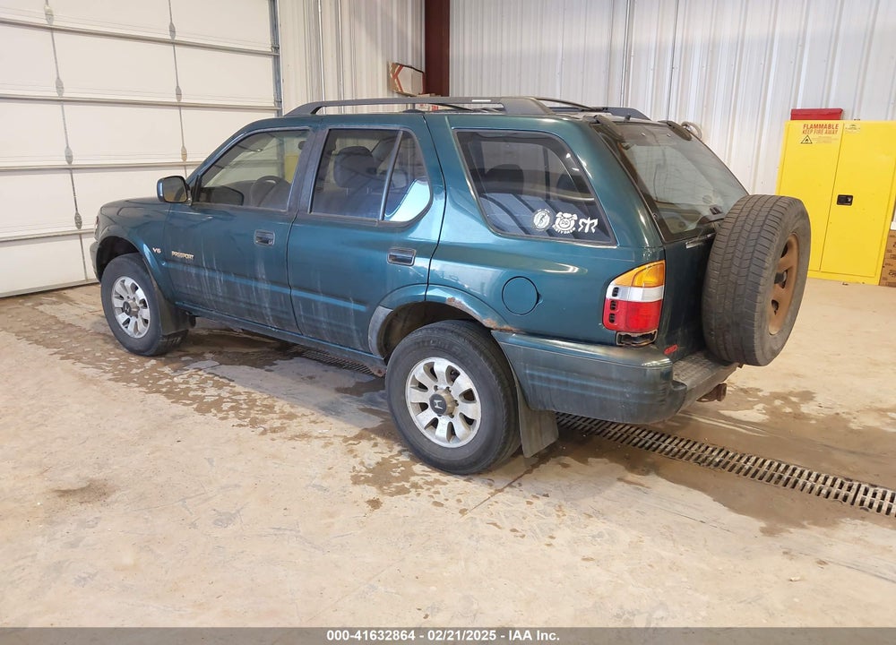 2000 HONDA PASSPORT EX/LX VIN: 4S6DM58W1Y4406601