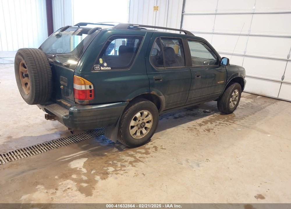 2000 HONDA PASSPORT EX/LX VIN: 4S6DM58W1Y4406601