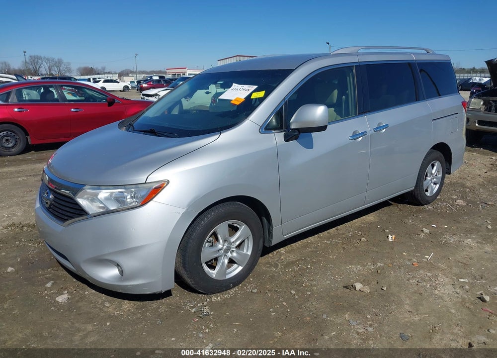 2015 NISSAN QUEST SV VIN: JN8AE2KP5F9121563