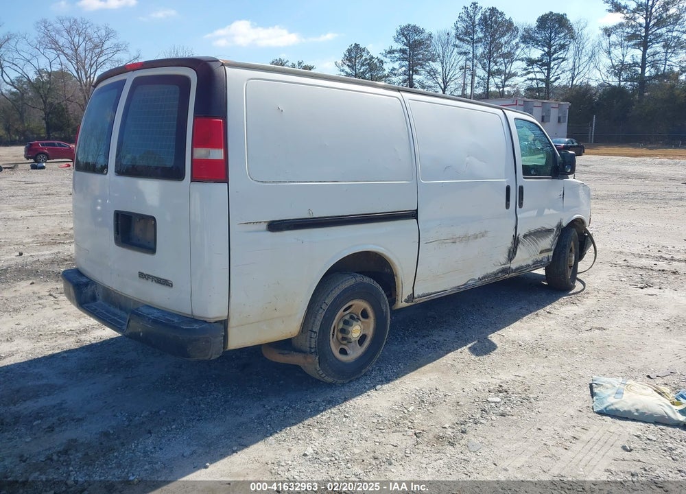 2005 CHEVROLET EXPRESS VIN: 1GCGG25V051193312