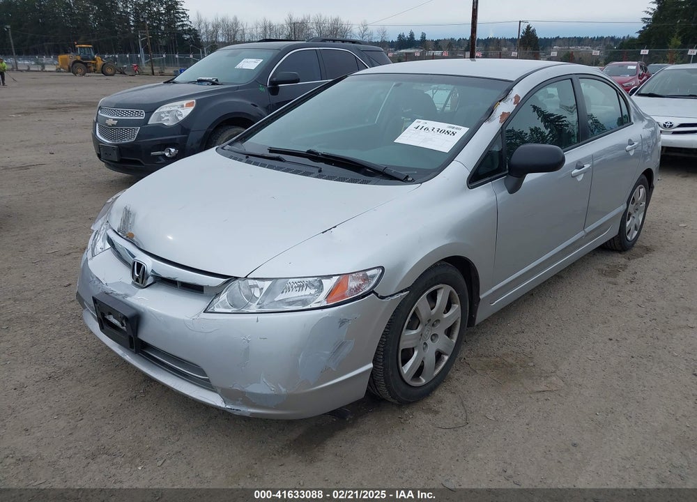 2006 HONDA CIVIC LX VIN: 1HGFA16566L029818