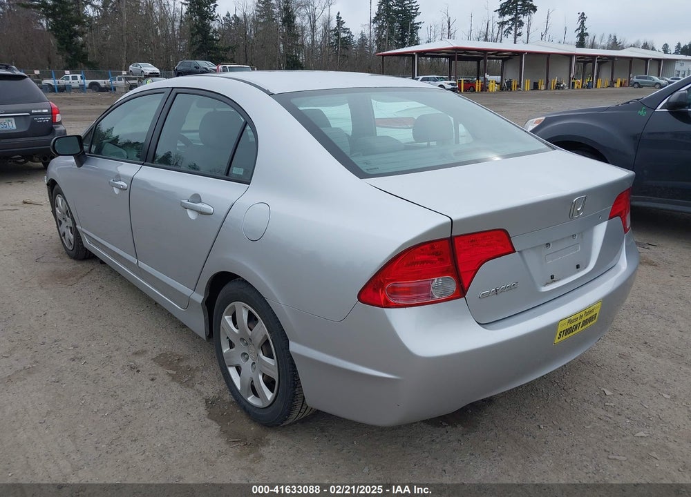 2006 HONDA CIVIC LX VIN: 1HGFA16566L029818