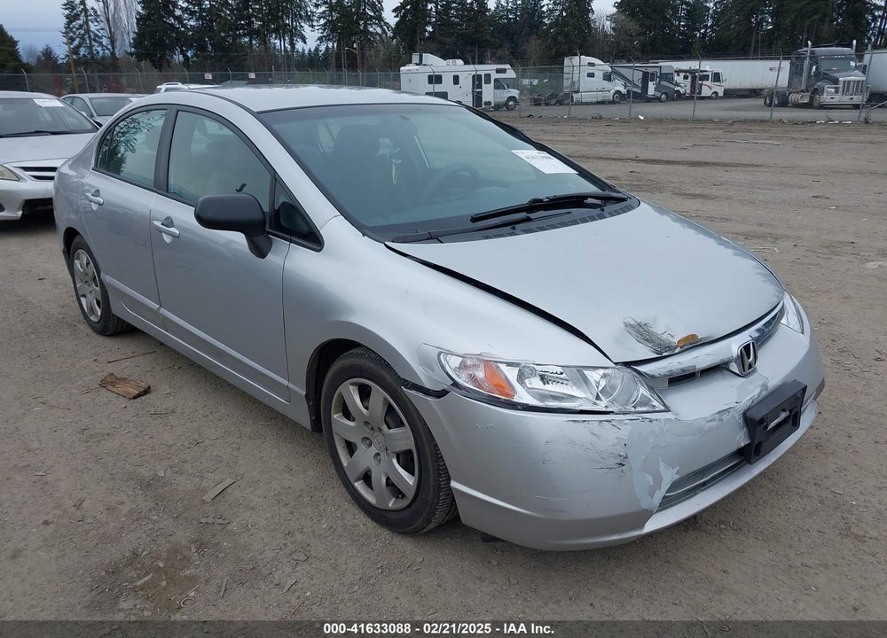 2006 HONDA CIVIC LX VIN: 1HGFA16566L029818