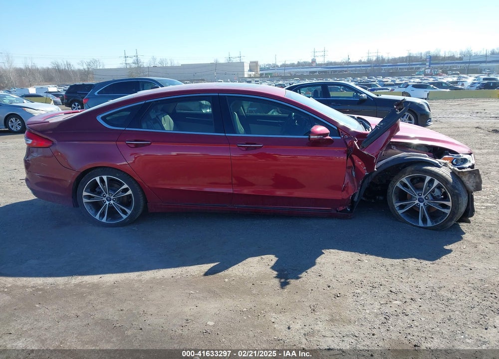 2017 FORD FUSION VIN: 3FA6P0K91HR263827