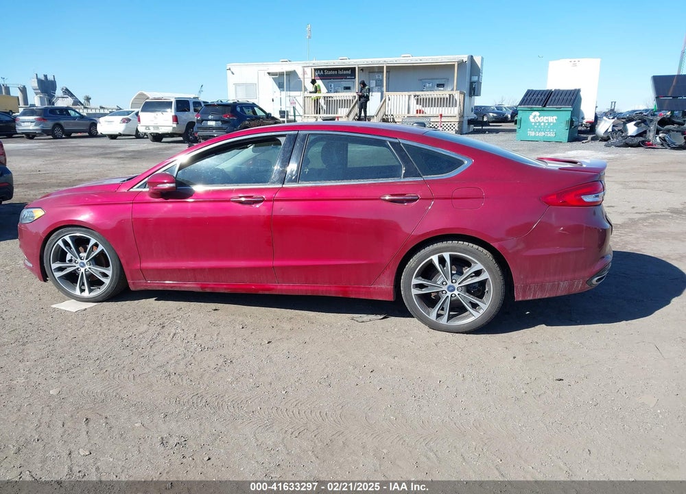 2017 FORD FUSION VIN: 3FA6P0K91HR263827
