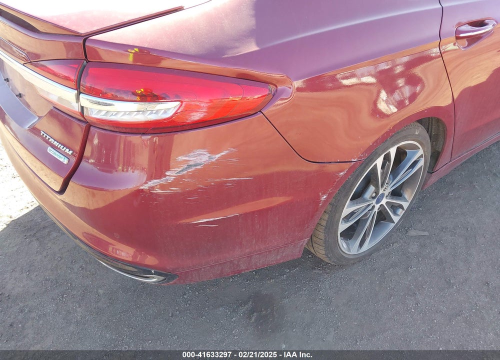 2017 FORD FUSION VIN: 3FA6P0K91HR263827