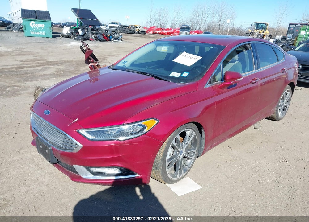 2017 FORD FUSION VIN: 3FA6P0K91HR263827