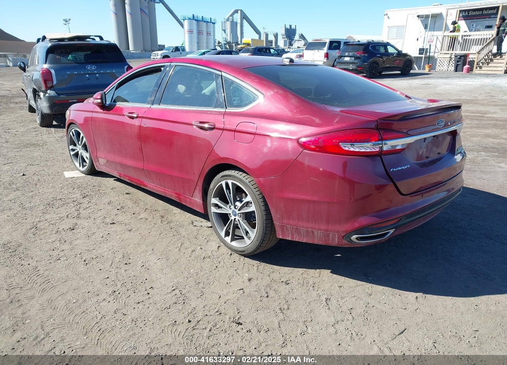 2017 FORD FUSION VIN: 3FA6P0K91HR263827