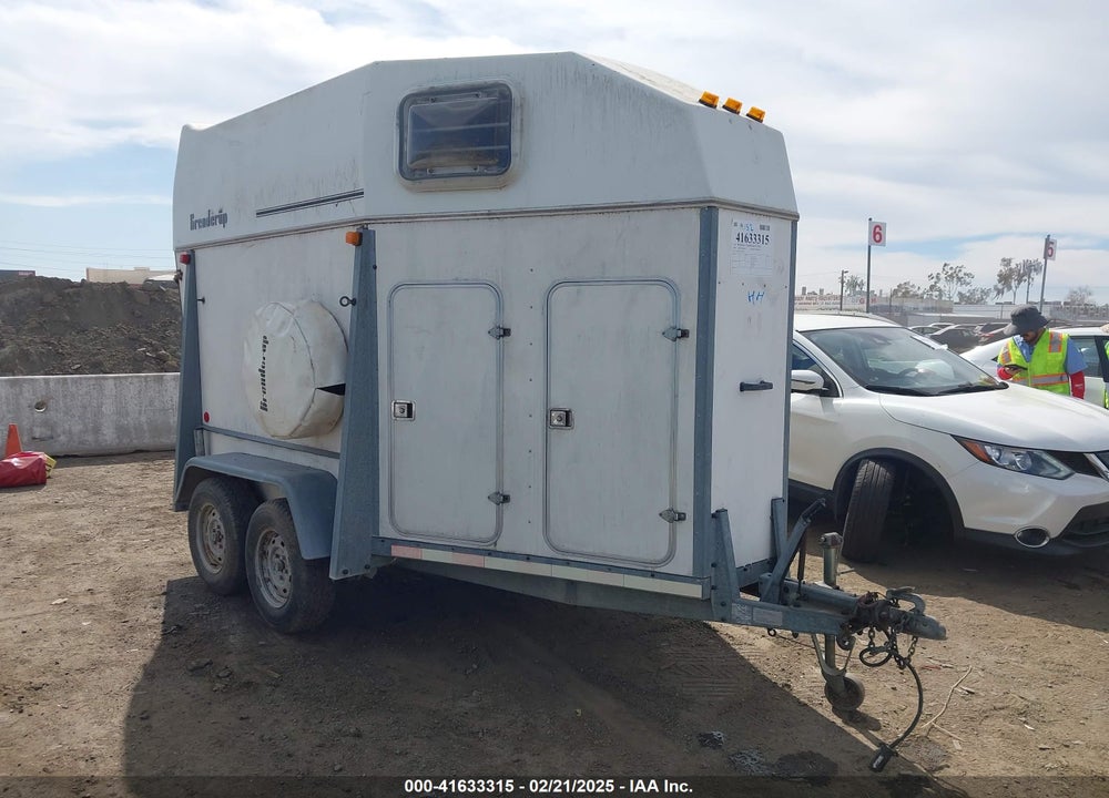 1990 A 2 HORSE TRILER VIN: UH237N406LN264224