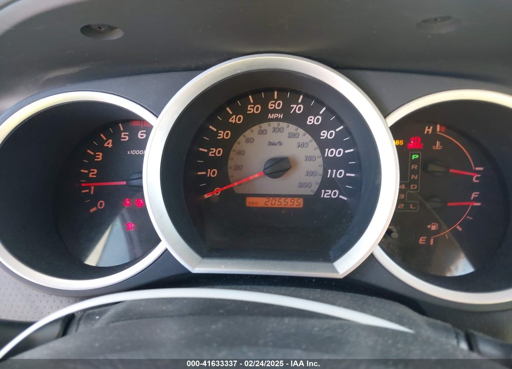 2005 TOYOTA TACOMA PRERUNNER V6 VIN: 5TETU62N35Z034230