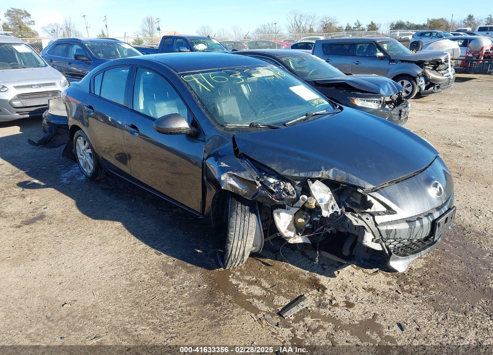 2012 MAZDA 3 I GRAND TOURING VIN: JM1BL1W82C1631267